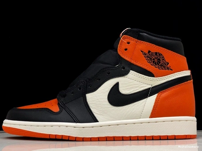 MaikeSneakers Off-Louis x 1 Jordan AJ1 AQ0818-158 OW Air 0818